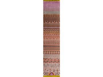 MURLI LES-618 Shell Coral/Pumpkin - Rectangular handmade rug by Jaipur Rugs - view 2